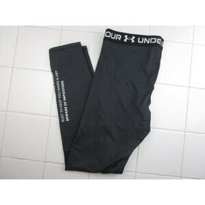 Under Armour ColdGear Mid Rise Full Length Twist Leggings Black Women's Large